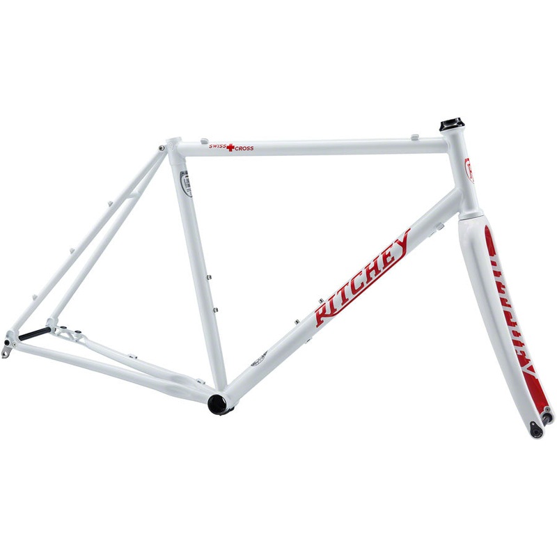 Ritchey Swiss Cross Frameset - 700c Steel White X-Large
