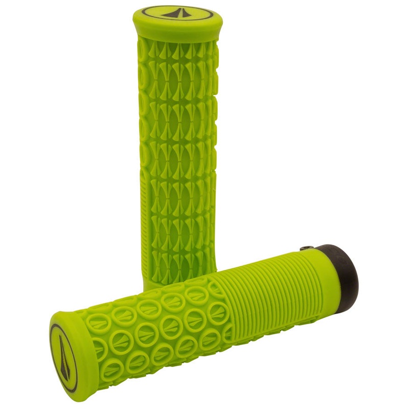SDG Thrice 31 Lock-On MTB Grips - Neon Green