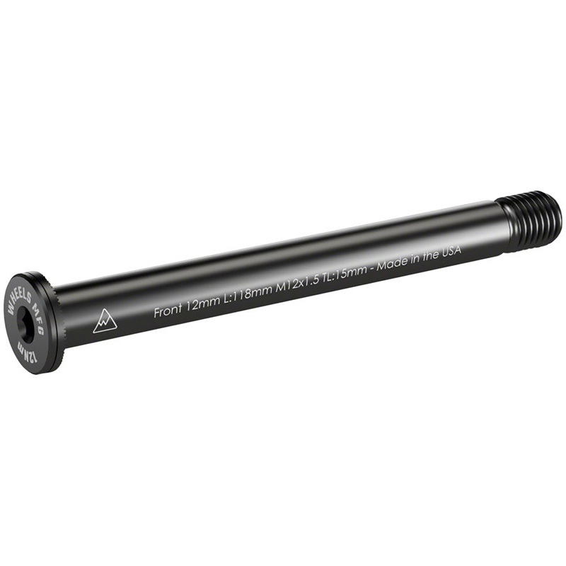 Wheels Manufacturing Front Thru Axle - M12 x 1.5 x 12 118mm