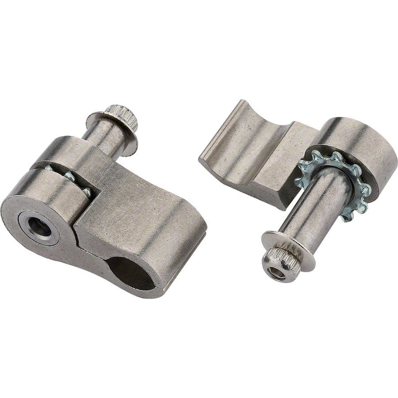 Jagwire Stainless Cable Grip Adjustable Fits Up to 6mm Pair
