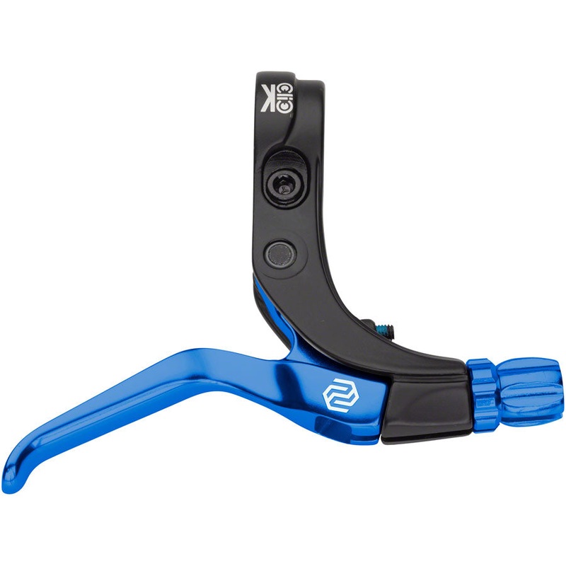 Promax Click V-Point Brake Lever - Long Reach Blue