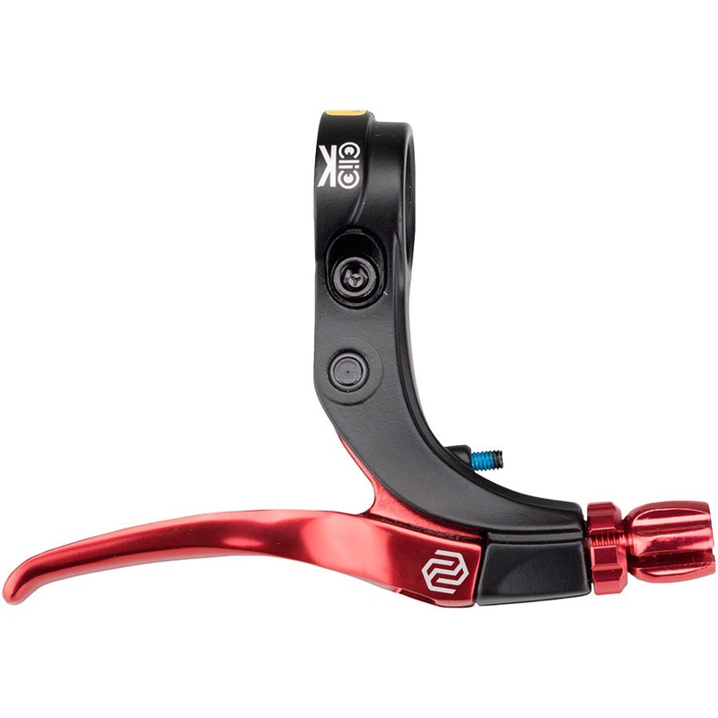 Promax Click V-Point Brake Lever - Short Reach Red