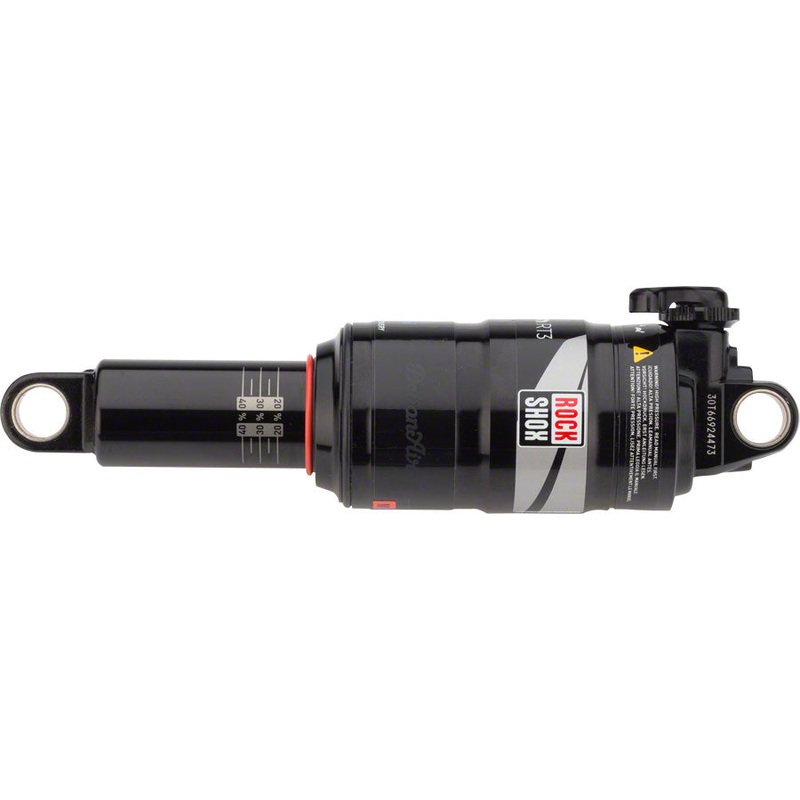 RockShox Monarch RT3 Rear Shock - DebonAir 7.25x1.75" 184x44mm Fits 2016-18 Salsa Horsethief/2016-19 Pony Rustler BLK D1