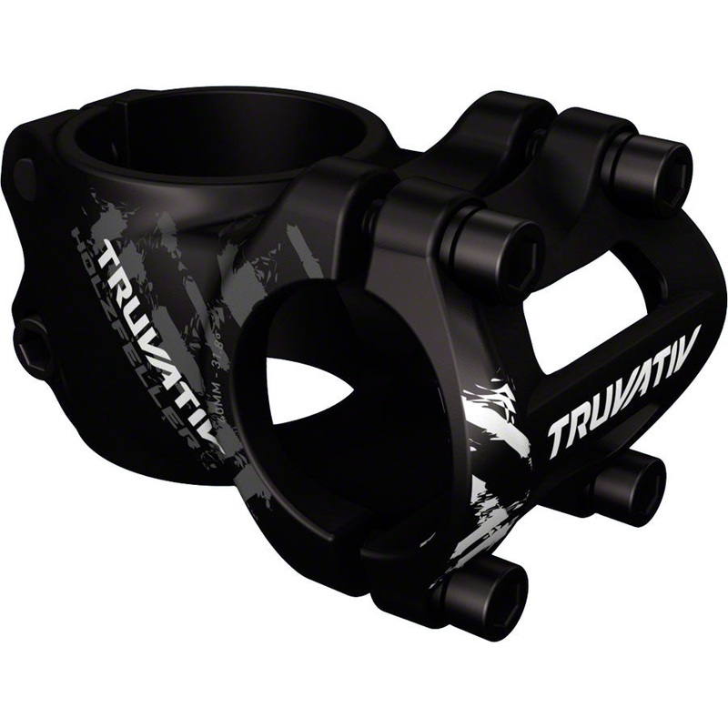 TruVativ Holzfeller Stem - 50mm 31.8 Clamp +/-0 1 1/8" Aluminum Black
