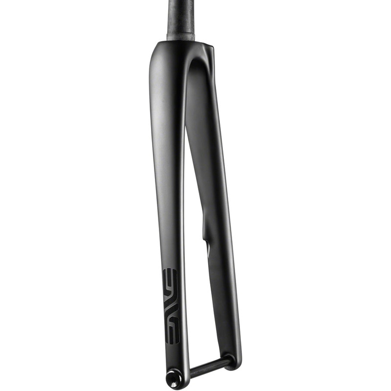 ENVE Composites Road Flat-Mount Disc Fork 1-1/4" Tapered Steerer 43mm Rake 12mm x 100mm Axle BLK