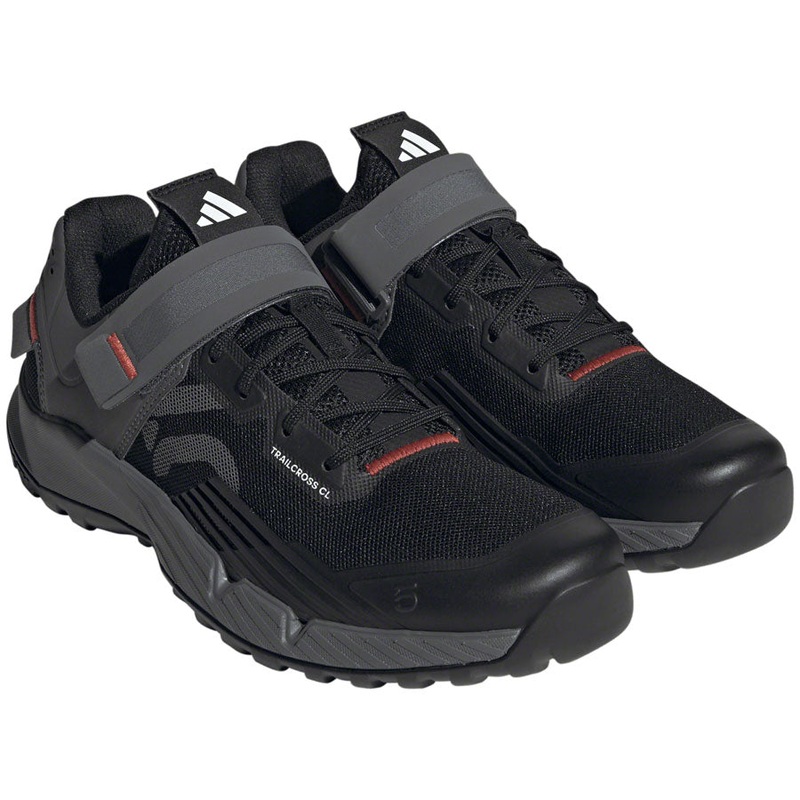 Five Ten Trailcross Mountain Clipless Shoes - Womens Core BLK/Gray Three/Red 7