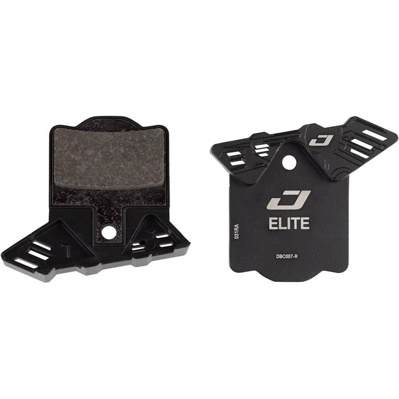 Jagwire Elite Cooling Disc Brake Pad - Semi-Metallic Aluminum Backed Fits Magura MT8 MT4 MT Trail Rear