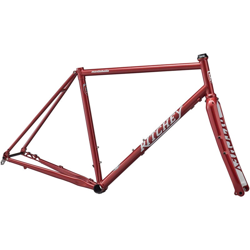 Ritchey Montebello Frameset - 700c Steel Hot Sauce Medium