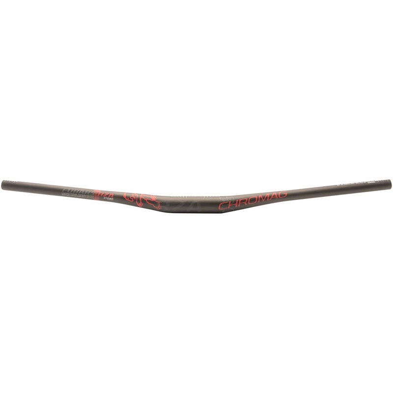 Chromag BZA Handlebar - 35mm Clamp 15mm Rise Black/Red