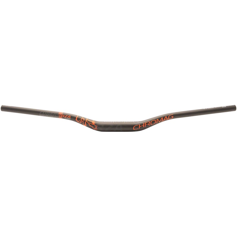 Chromag BZA Handlebar - 35mm Clamp 25mm Rise Black/Red