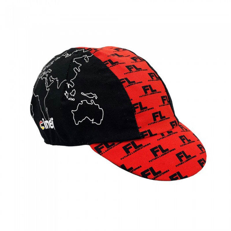 Cinelli Cycling Cap Futura Domestiq Black/Red