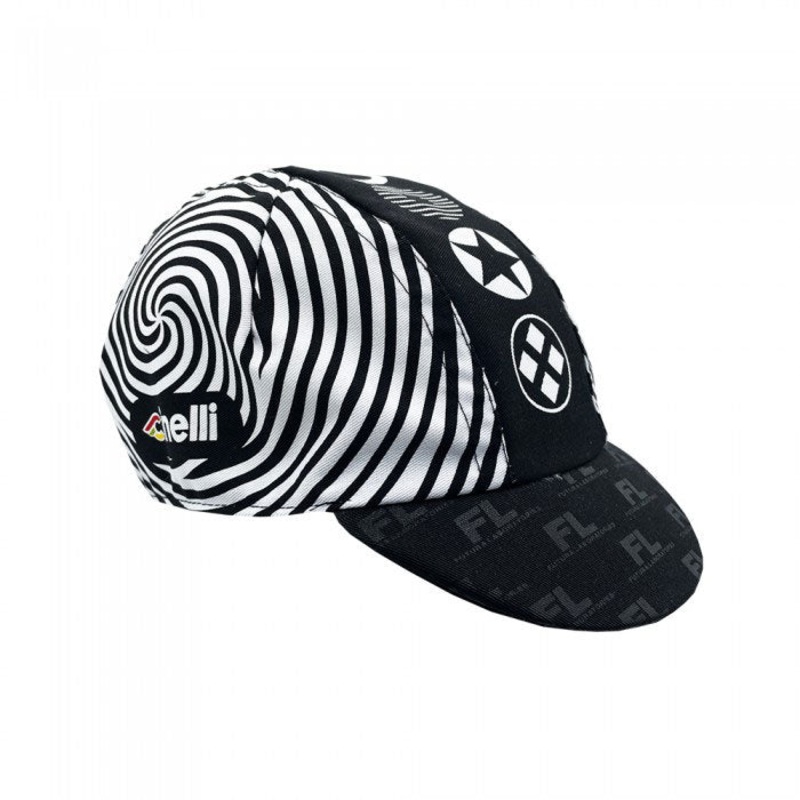 Cinelli Cycling Cap Futura Spiral Black