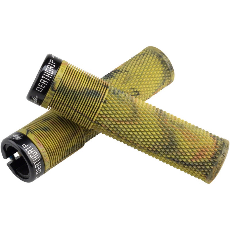 DMR DeathGrip Flangeless Grips - Thick Lock-On Camo