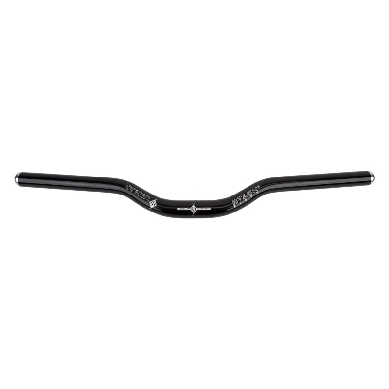 Origin8 Stash Bar Riser 25.4mm 540mm 25mm 5 Black Urban Riser AL6061