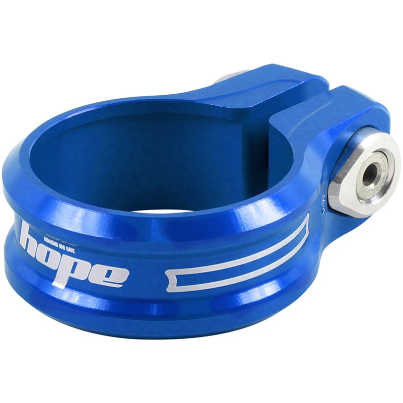 Hope Seat Seatpost Clamp - 36.4mm Blue