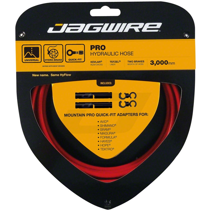 Jagwire Pro Hydraulic Disc Brake Hose Kit 3000mm Red