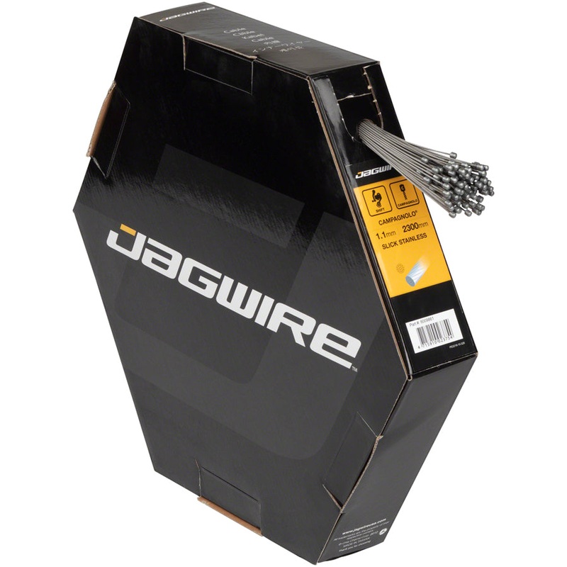 Jagwire Sport Shift Cable - 1.1 x 2300mm Slick Stainless Steel For Campagnolo Box of 100