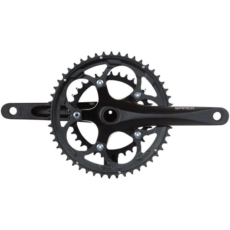Samox R3 Crankset - 175mm 11-Speed 50/34t 110 bcd 24mm Spindle Black