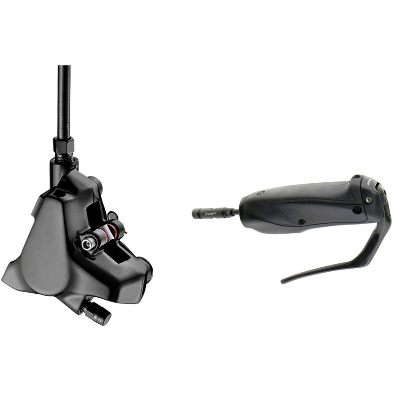 TRP HD-T910 TT Disc Brake and Lever - Front Hydraulic Flat Mount Black