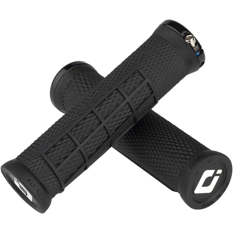 ODI Elite Flow Grips - Black Lock-On