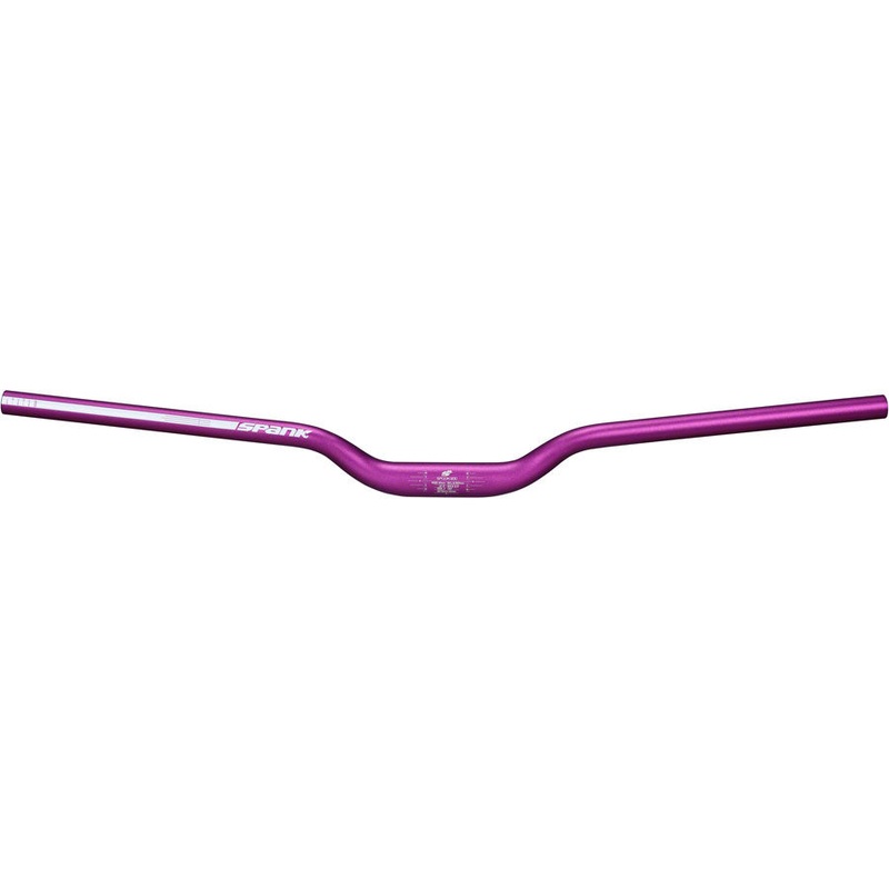 Spank Spoon 800 Handlebar - 31.8mm Clamp 40mm Rise Purple