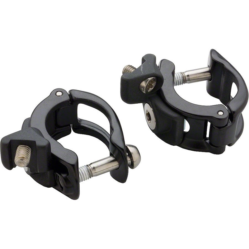 SRAM MatchMaker X Cockpit Clamp - Pair Black with Ti Bolts