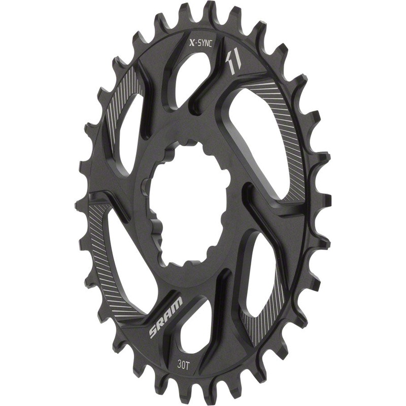 SRAM X-Sync Direct Mount Chainring - 28 Tooth 3mm Boost Offset 11-Speed BLK