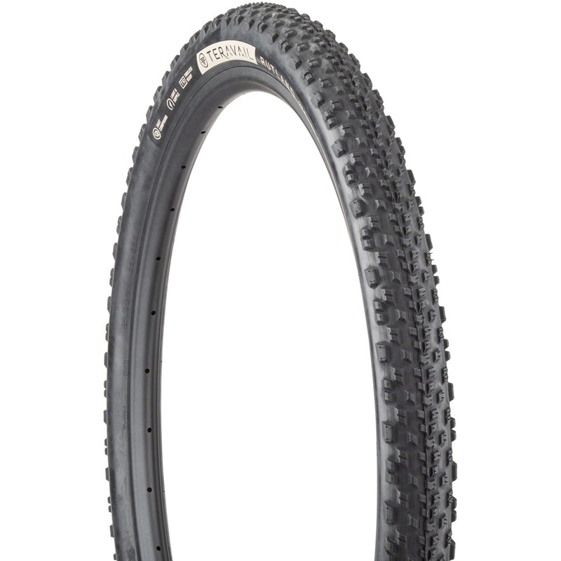 Teravail Rutland Tire - 27.5 x 2.1 Tubeless Folding Black Durable