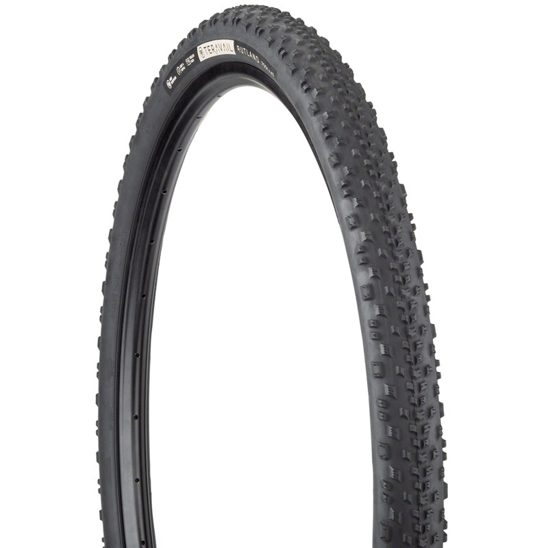 Teravail Rutland Tire - 700 x 47 Tubeless Folding Black Light and Supple