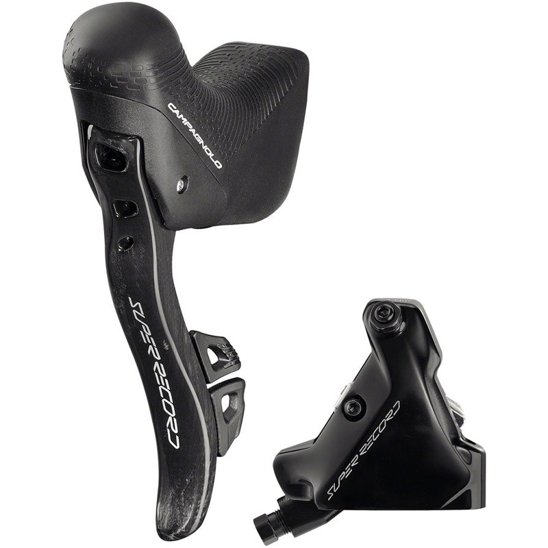 Campagnolo Super Record Ergopower Wireless Control Lever Brake Caliper - Left/Front 12-Speed 140mm Hydraulic Disc Brake Caliper