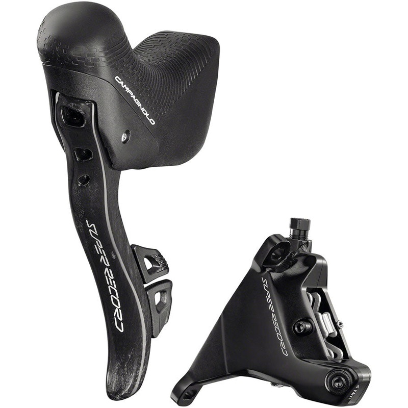 Campagnolo Super Record Ergopower Wireless Control Lever Brake Caliper - Left/Front 12-Speed 160mm Hydraulic Disc Brake Caliper