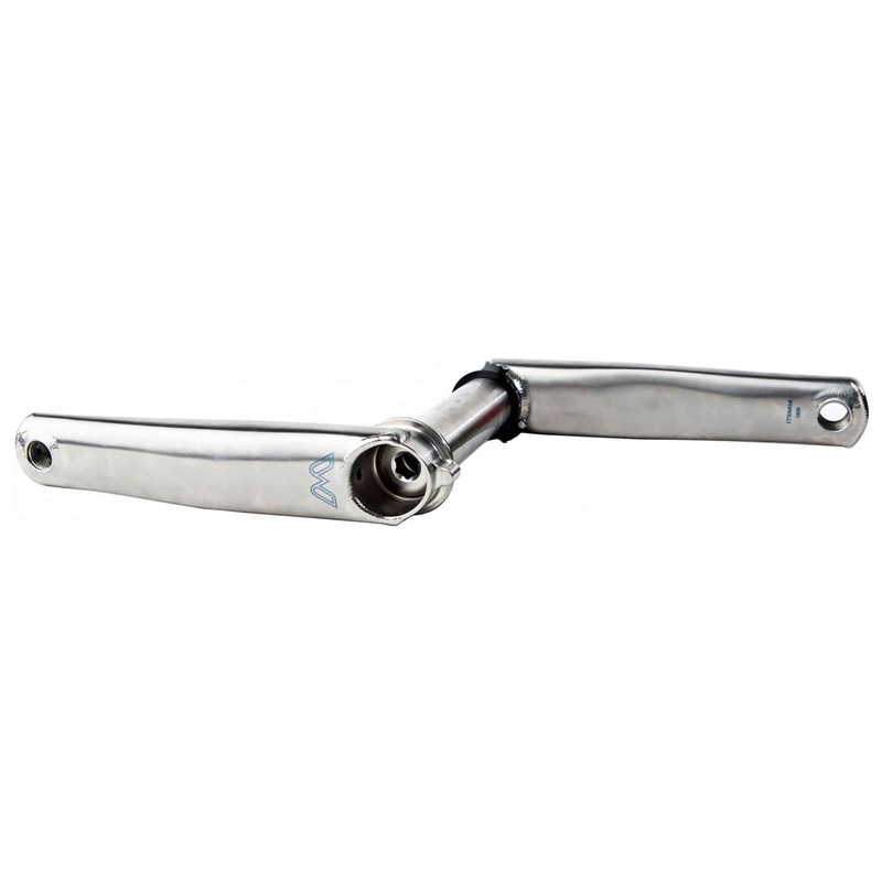 Cane Creek eeWings Mountain Titanium Crankset - 175mm Direct Mount 30mm Spindle Brushed Titanium
