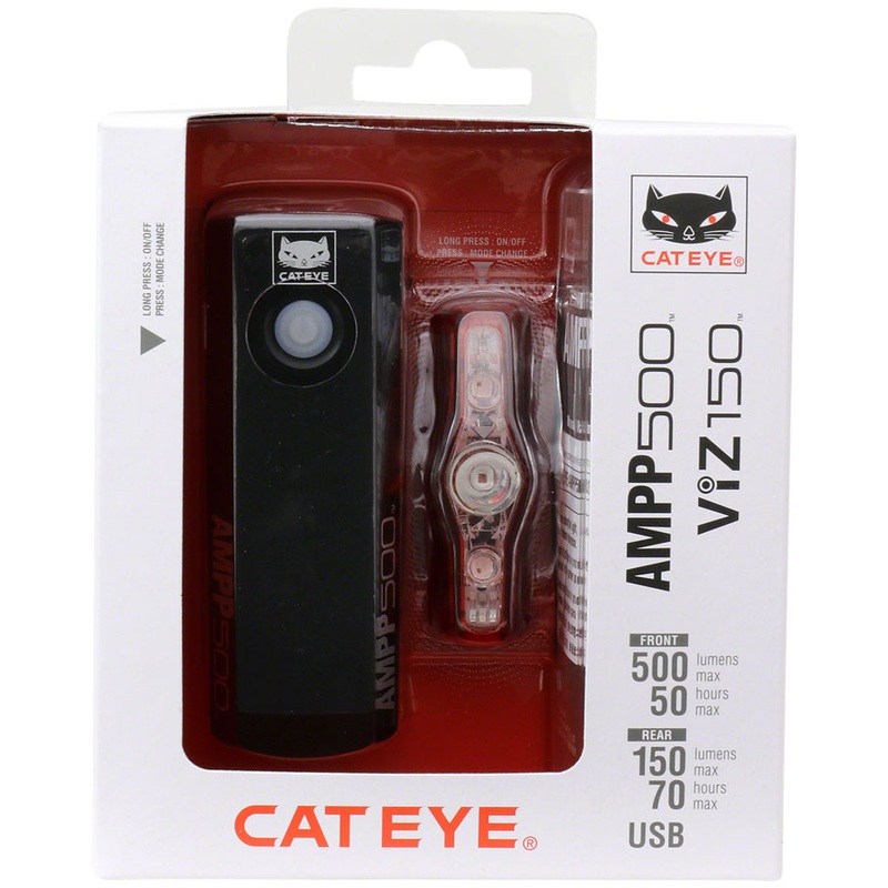 CatEye AMPP500S / VIZ150 Headlight/Taillight Set