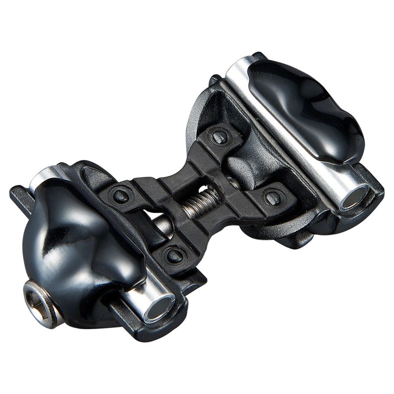 Ritchey WCS 1-Bolt Seatpost Saddle Rail Clamp - Complete Set For Alloy Posts 7 x 9.6mm Rails BLK