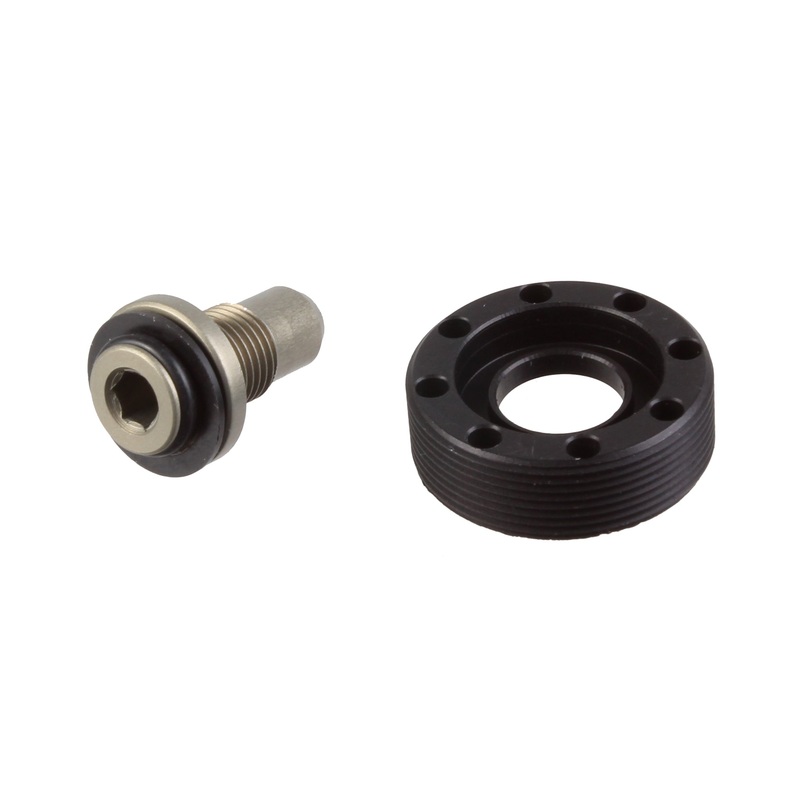 Leonardi Hub Cap and Bolt Lefty Supermax Hub - Black