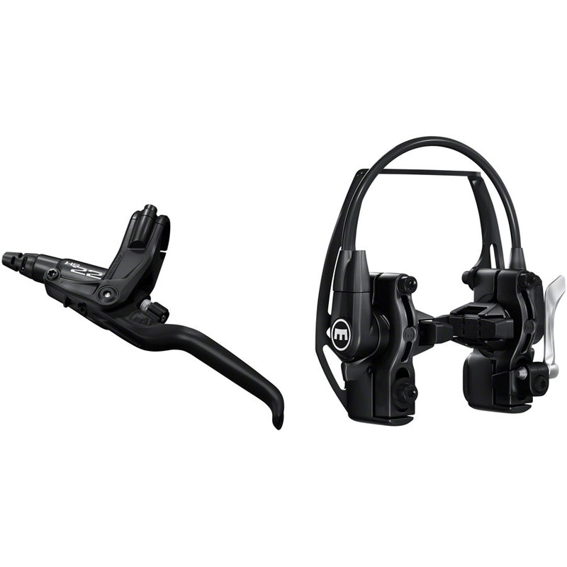 Magura HS22 Linear Pull Brake Lever - Front Rear 3-Finger Lever Blade Easy Mount BLK