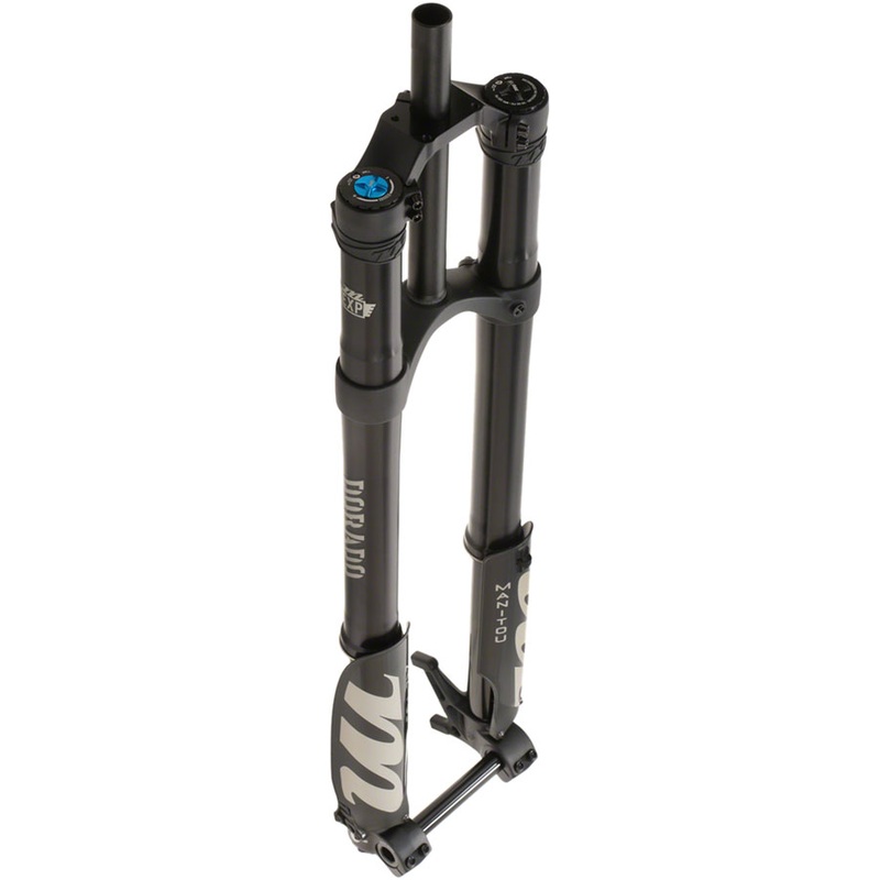 Manitou Dorado Expert Suspension Fork - 27.5" 203 mm 20 x 110 mm 47 mm Offset Straight Steerer BLK Gen 2