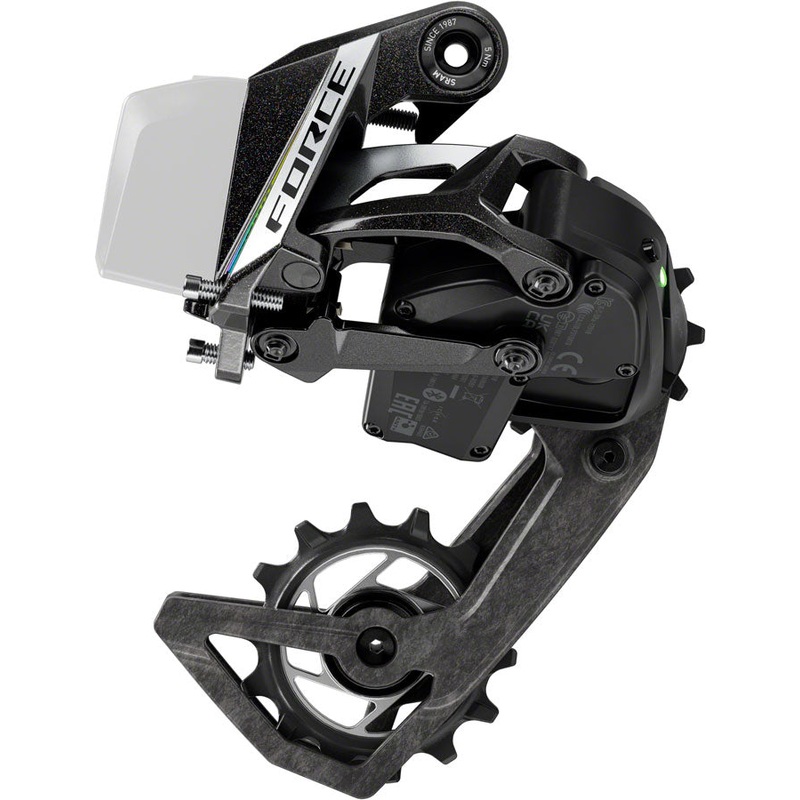 SRAM Force AXS Rear Derailleur - 12-Speed 36t Max Battery Not Included Carbon Cage BLK E1