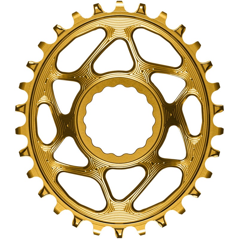 Absolute Black Oval Cinch DM Boost Chainring 30T - Gold