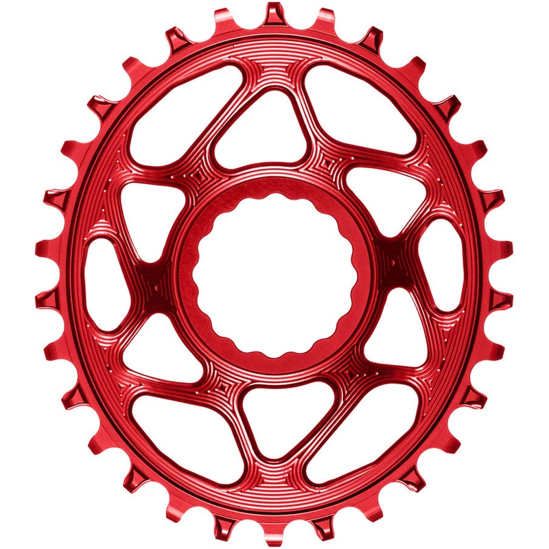 Absolute Black Oval Cinch DM Boost Chainring 30T - Red