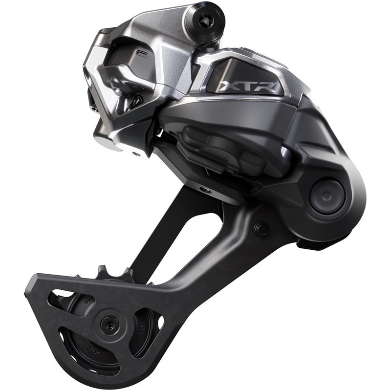 Shimano XTR RD-M9250-SGS Di2 Wireless Rear Derailleur - 12-Speed Long Cage Shadow ES BLK/Gray