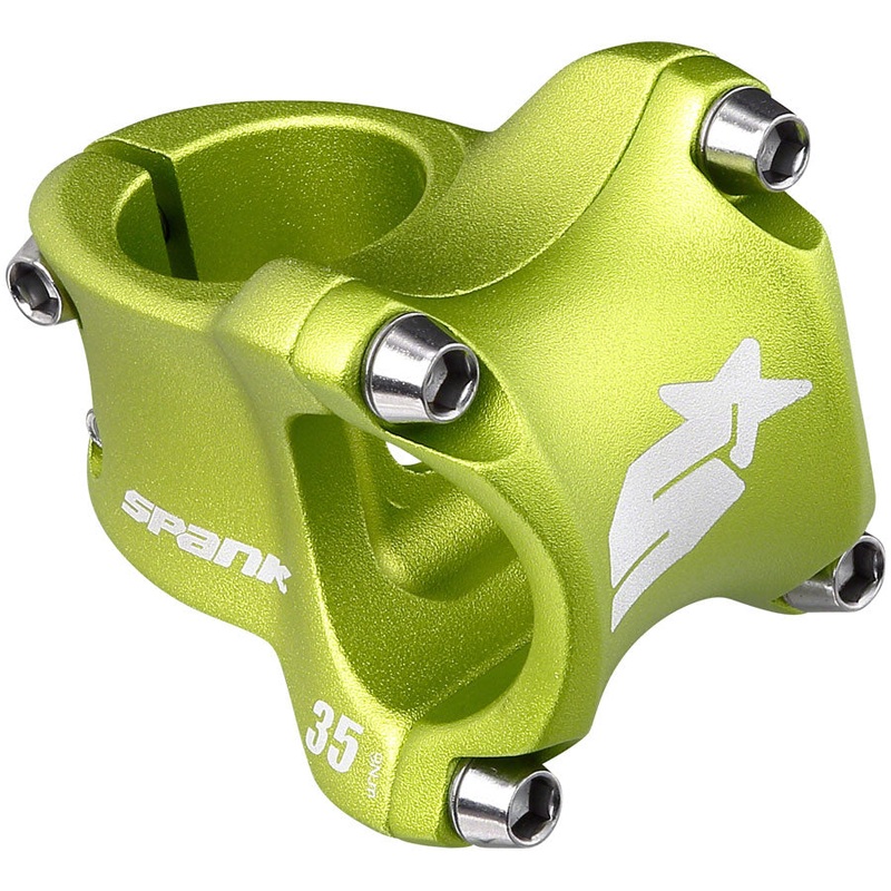 Spank SPIKE Race 2 Stem Diameter: 31.8mm Length: 35mm Steerer: 1-1/8 0 Green