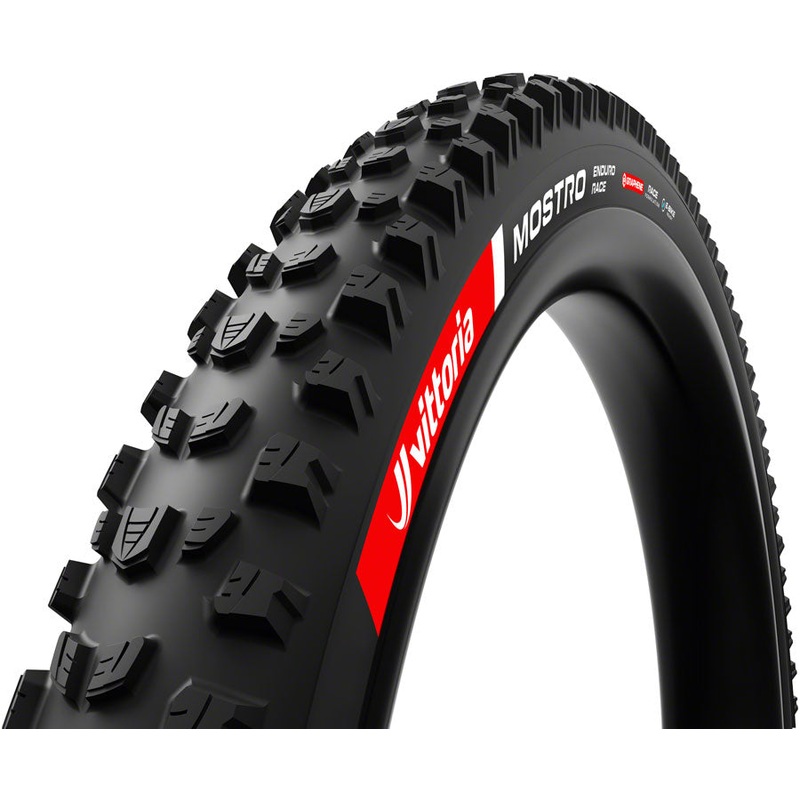 Vittoria Mostro Enduro Race Tire - 29 x 2.6 Tubeless Folding BLK Graphene + Silica G2.0 E-Bike