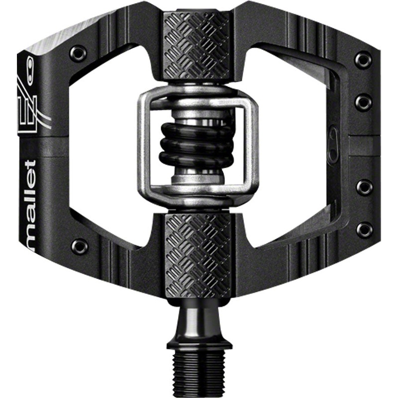 Crankbrothers Mallet Enduro Pedals - Dual Sided Clipless Platform Aluminum 9/16" BLK