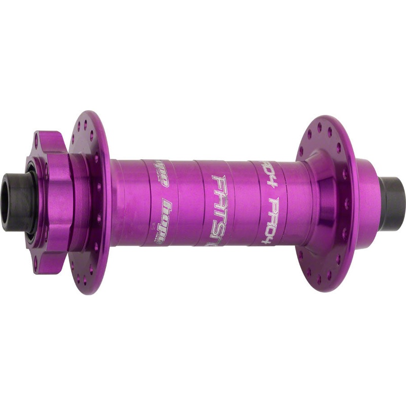 Hope Pro 4 Front Hub - 15 x 150mm 6-Bolt Purple 32h