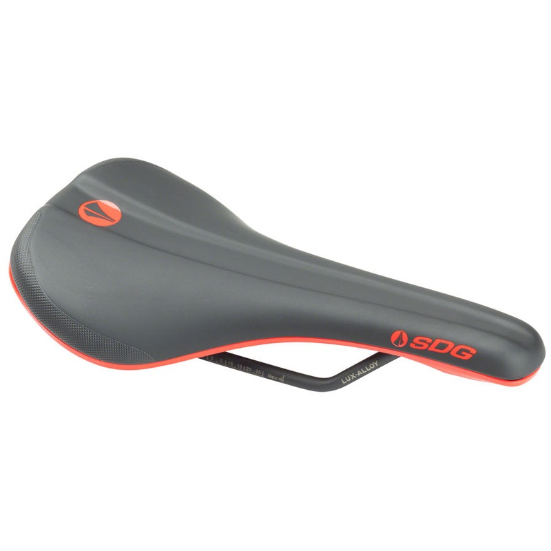 SDG Bel-Air V3 Saddle Lux-Alloy Rails Red