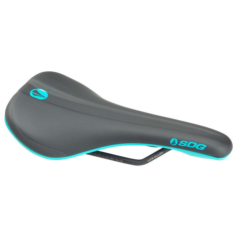 SDG Bel-Air V3 Saddle Lux-Alloy Rails Turquoise