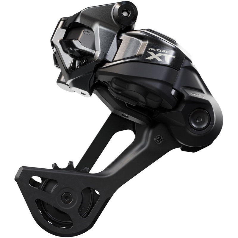 Shimano Deore XT RD-M8250-SGS Di2 Wireless Rear Derailleur - 12-Speed Long Cage Shadow ES BLK/Gray