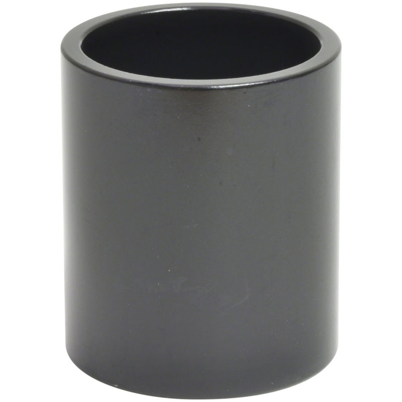 Wheels Manufacturing Aluminum Headset Spacer - 1-1/8" 40mm Black 1-each