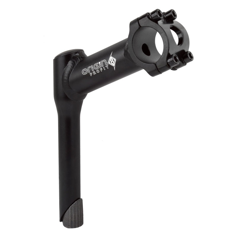 Origin8 Pro Fit 4-Bolt MTB Quill Stem 110 31.8 Black